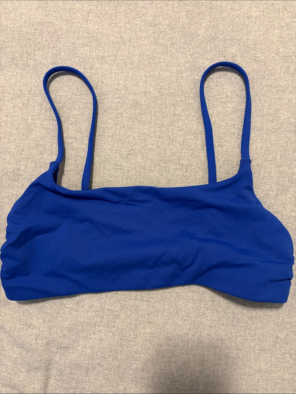 Athleta Blue Bralette-style Bikini Top
